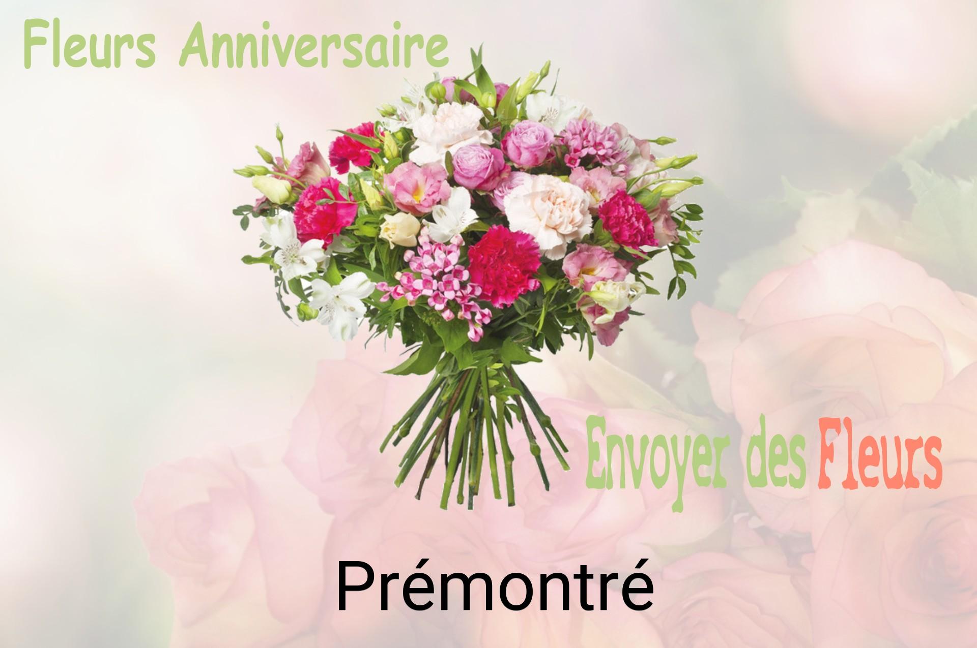 Bouquet de fleurs d’anniversaire livré à Prémontré